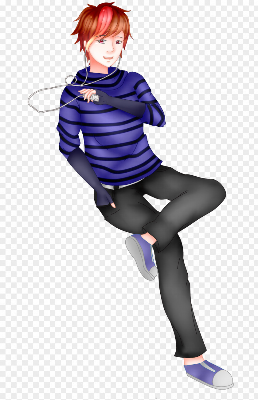 Amine GÃ¼lÅŸe Leggings Shoulder Uniform Cartoon Illustration PNG