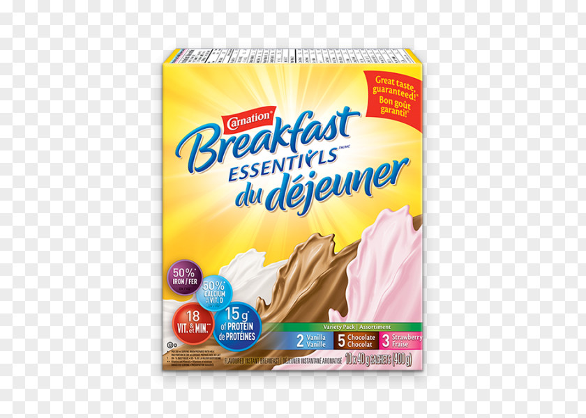 Breakfast Instant Drink Mix Smoothie Carnation PNG