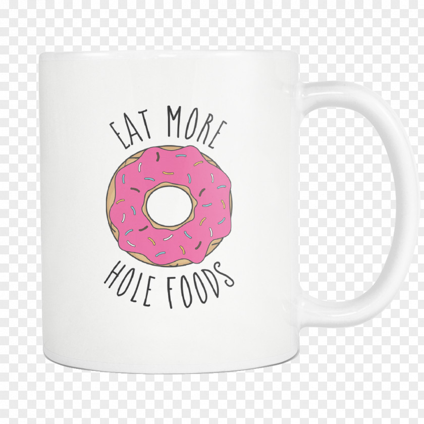 Eat Right Coffee Cup Mug Brand Pink M Font PNG