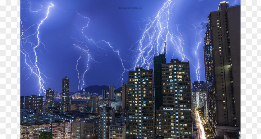 Hongkong Direct Mail Hong Kong Lightning Sky Thunderstorm PNG