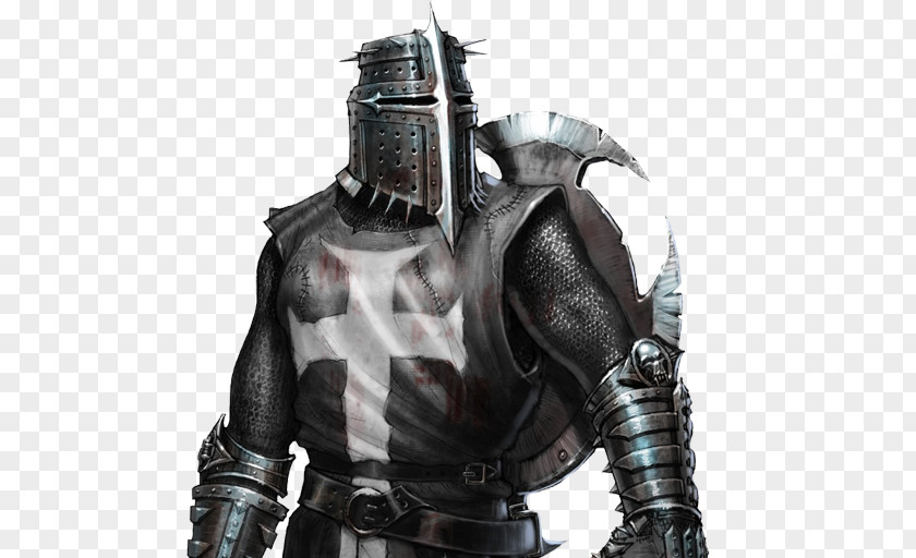 Knight Crusades Black Knights Templar Hospitaller PNG