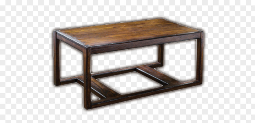 Wood Coffee Table Nightstand PNG