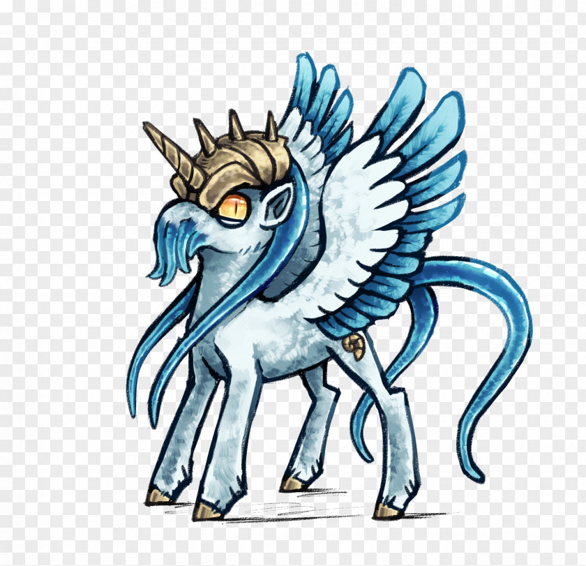 Horse Dragon Unicorn Clip Art PNG