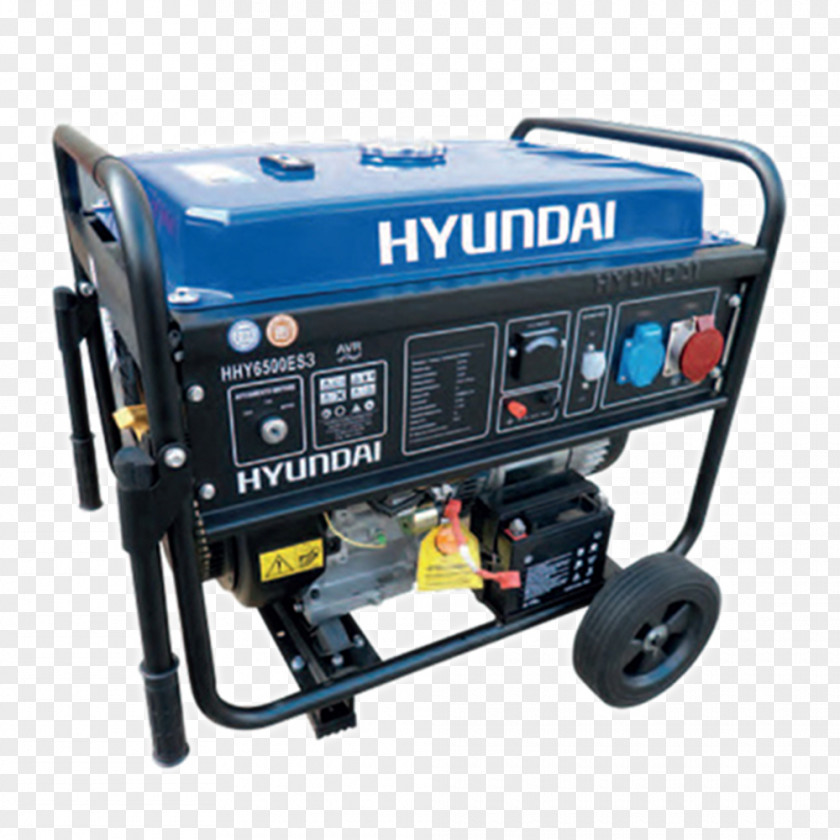 Hyundai Engine-generator Motor Company Electric Generator Four-stroke Engine PNG