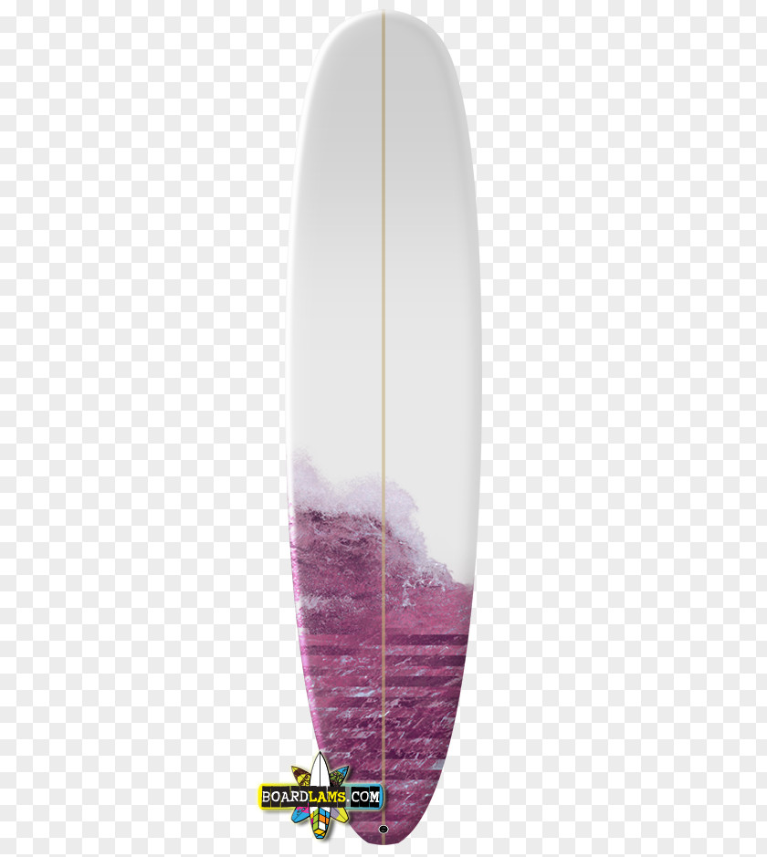 Purple Waves Surfboard Standup Paddleboarding Paper Surfing PNG