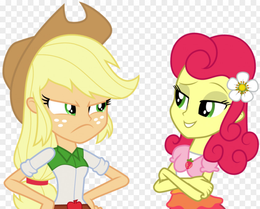 Strawberry Applejack My Little Pony: Equestria Girls PNG