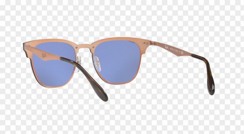 Sunglasses Ray-Ban Blaze Clubmaster Lens PNG