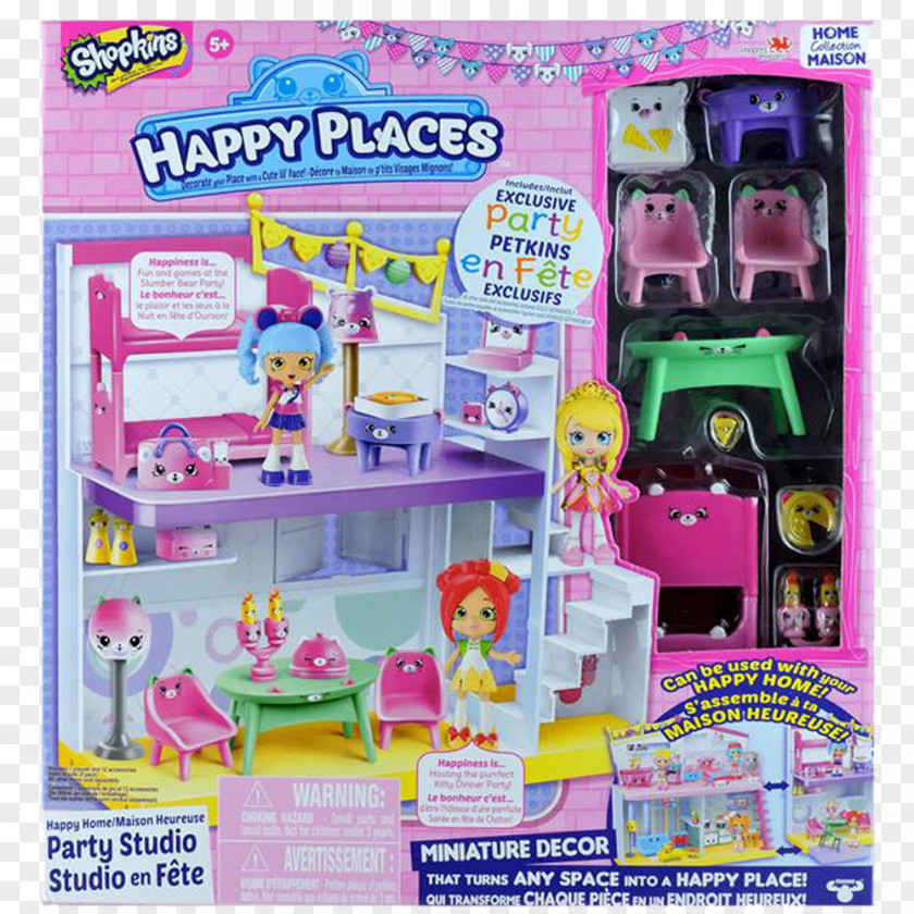 Toy Amazon.com Shopkins House Party PNG