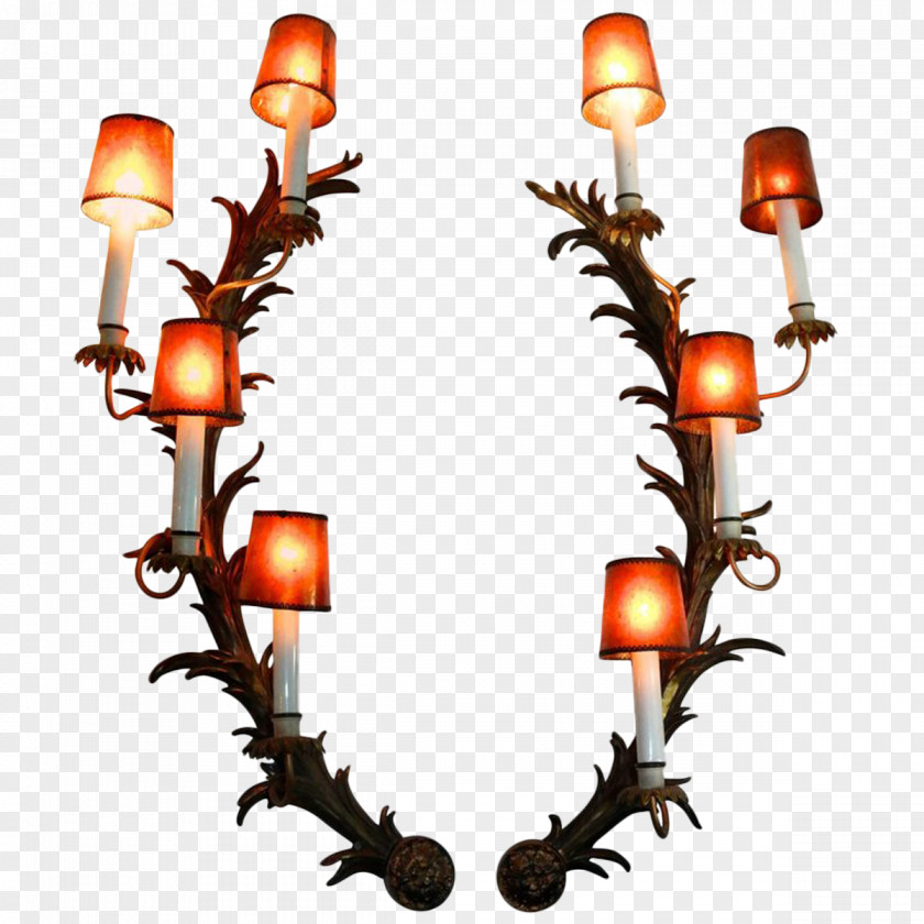 Light Fixture Sconce Lighting Bronze PNG