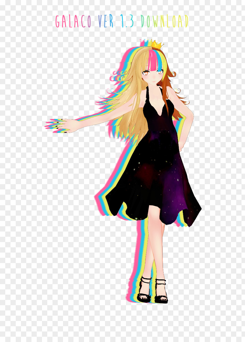 Lily Drawing Galaco MikuMikuDance Vocaloid Megpoid PNG