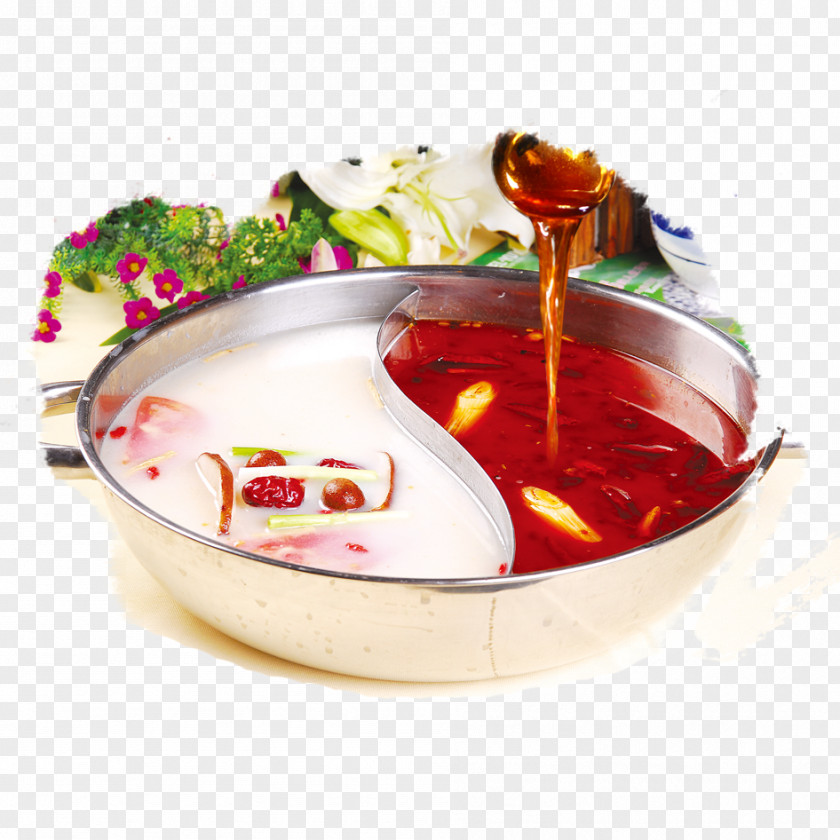 Mandarin Duck Hotpot Chongqing Hot Pot Sichuan Cuisine Hunan PNG