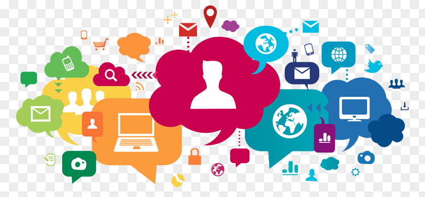 Marketing Clipart Digital Social Network Inbound Content PNG
