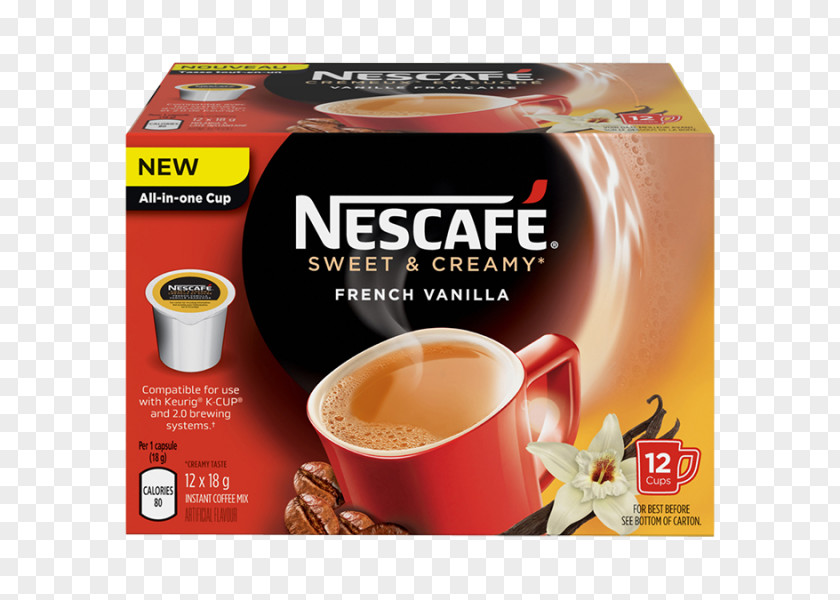Vanilla Pod Caffè Mocha Instant Coffee Cappuccino Nescafé PNG
