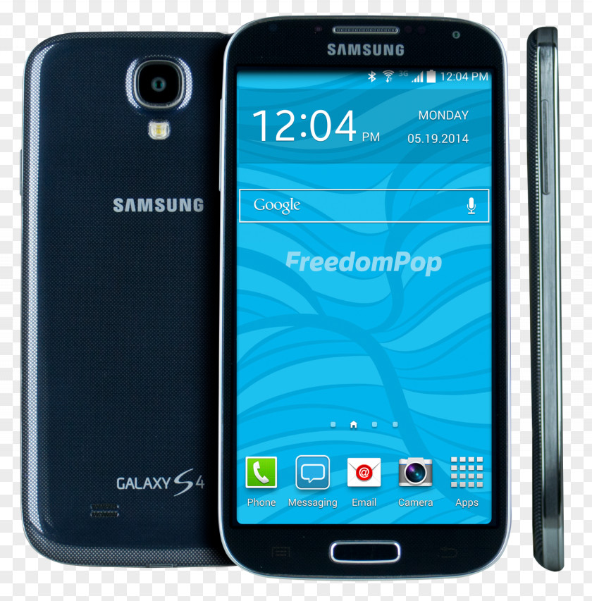 Black FreedomPop Smartphone LTE Freedomphone Galaxys4 Cpo WhtSmartphone Samsung Galaxy S4 PNG
