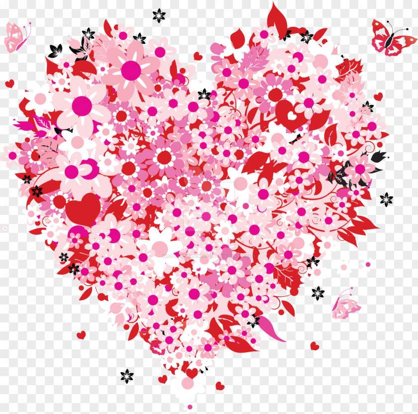 Confetti Magenta Heart Pink PNG