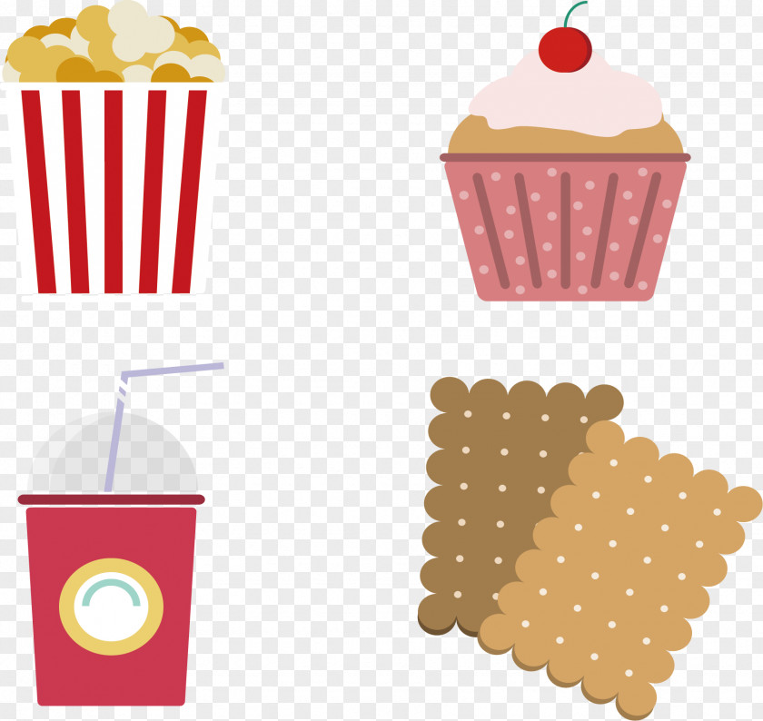 Lace Chocolate Cookies Chip Cookie Cupcake Popcorn Clip Art PNG