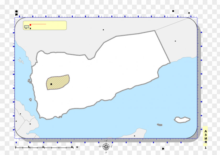 Old Map Sheba Marib Dam Himyarite Kingdom Sabaeans Almaqah PNG