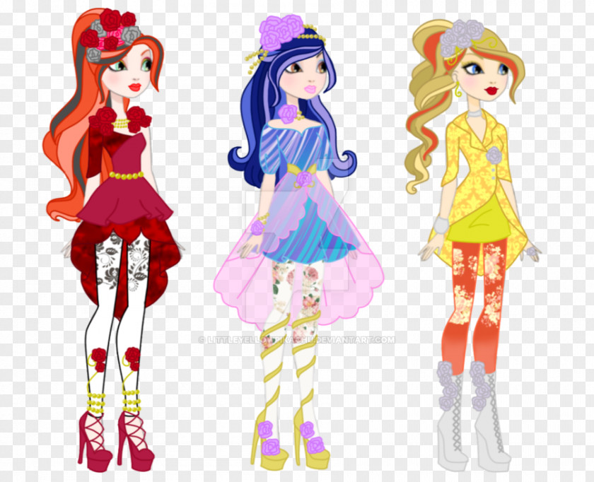 Spring Doll Drawing Snow White Ever After High Fashion Illustration Design PNG