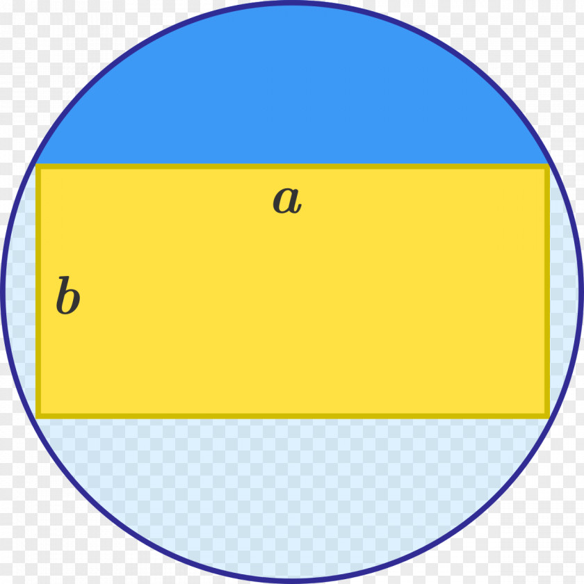 Circle Rectangle Area Geometry PNG