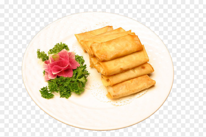 Crispy Sand And Meat Lumpia Spring Roll Breakfast Vegetarian Cuisine Fast Food PNG