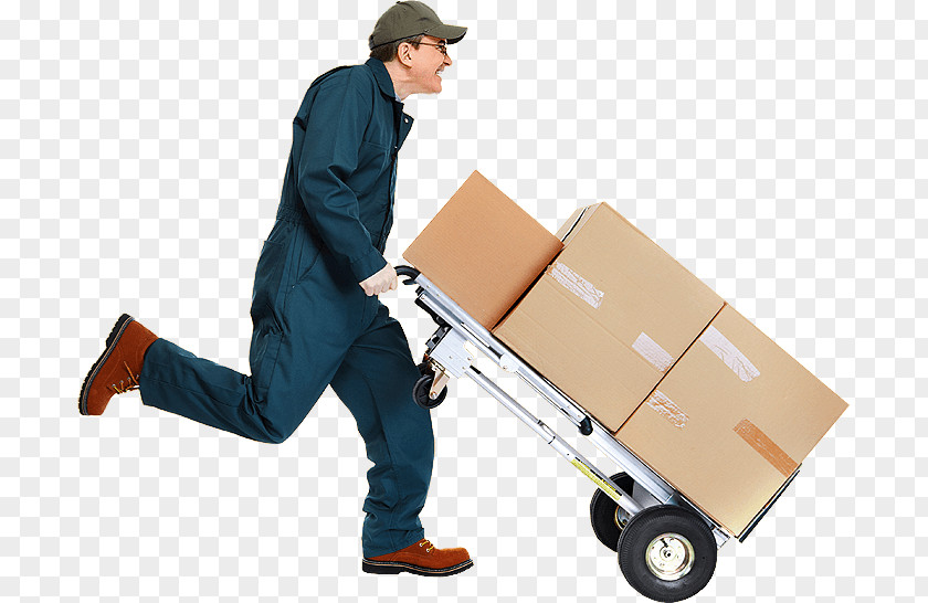 Delivery Man Mover Relocation With A Van Business Mail PNG