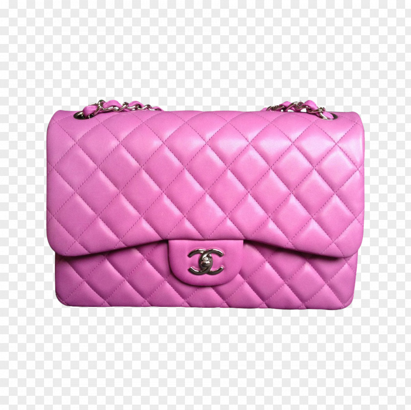 French Fashion Chanel CHANEL Caviar Leather Handbag PNG