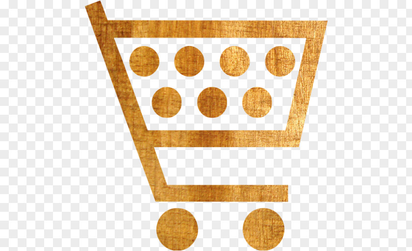 Light Wood Shopping Cart Service Sales PNG