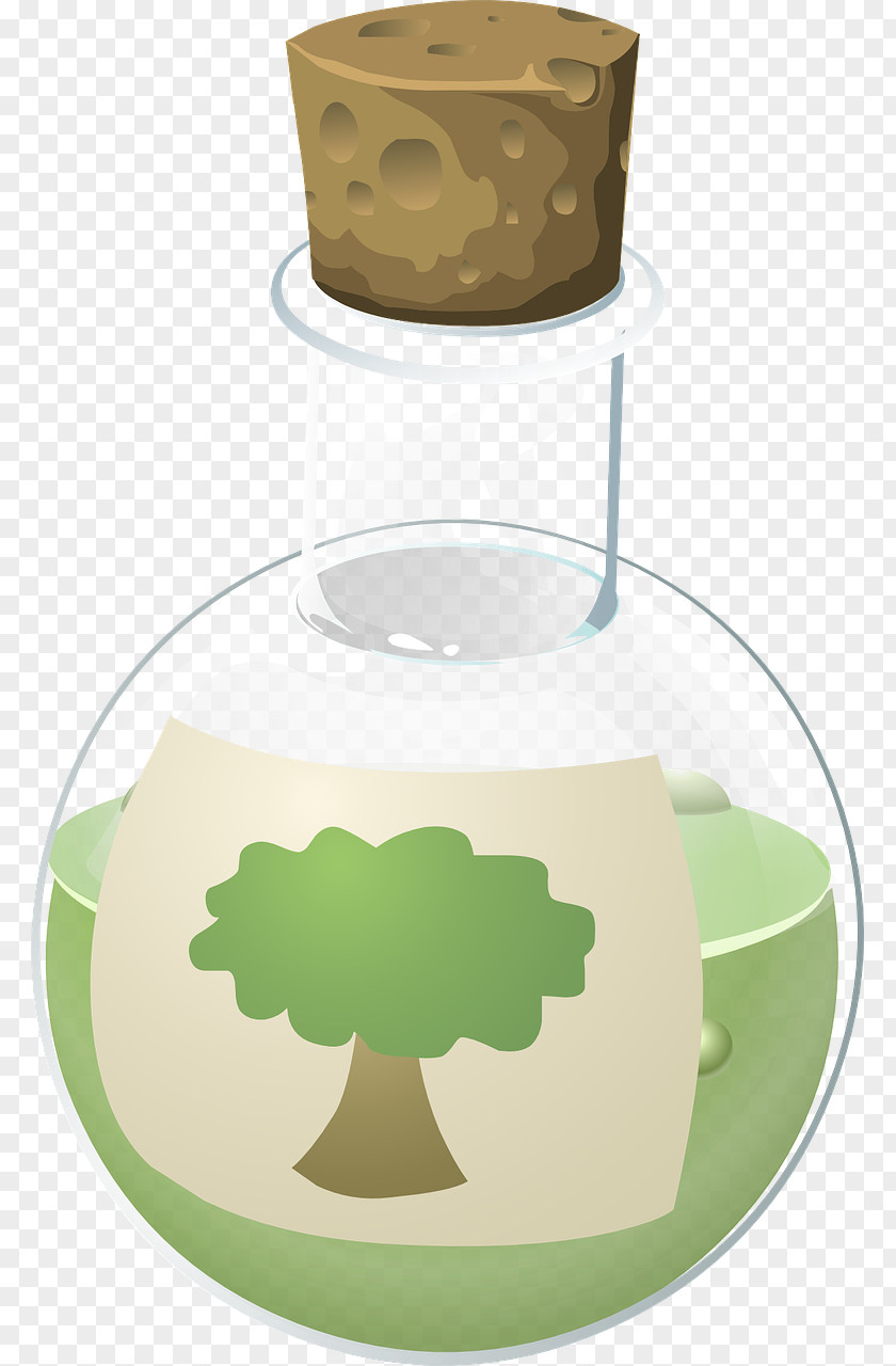 Flask Potion Clip Art PNG
