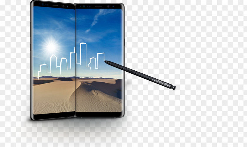 Samsung Galaxy Note 8 Smartphone Stylus Phablet PNG