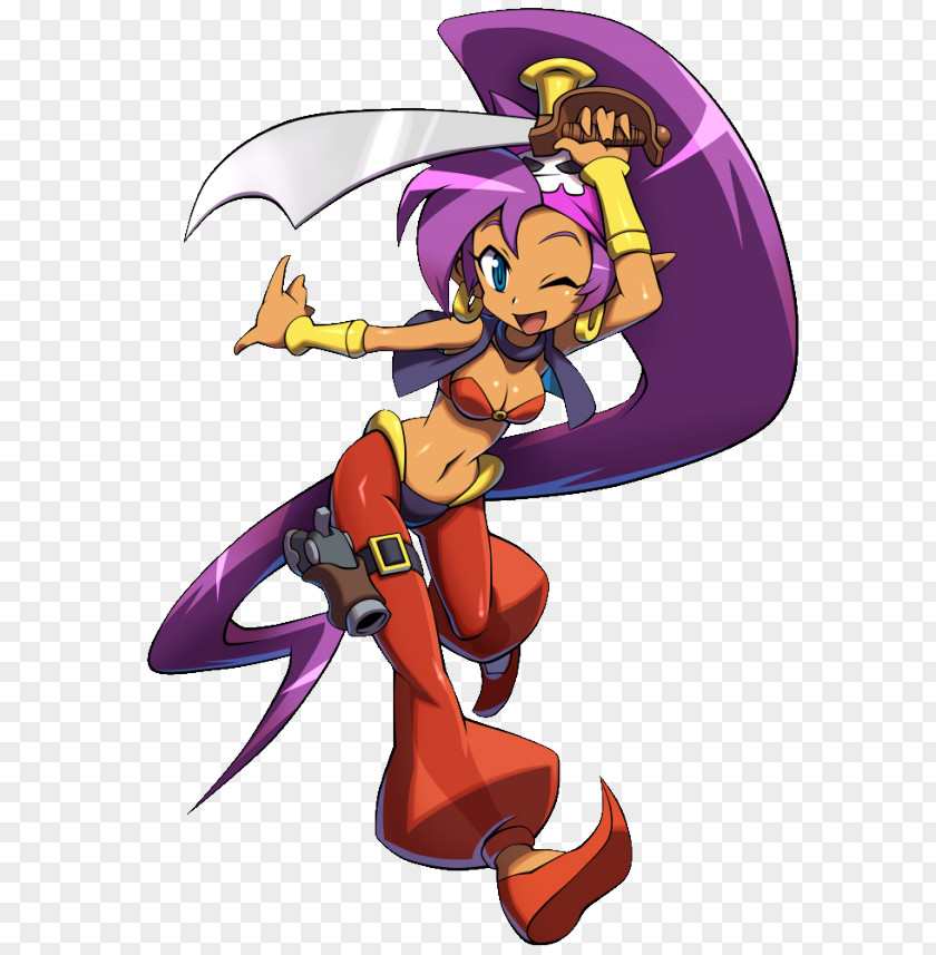 Shantae Art And The Pirate's Curse Shantae: Half-Genie Hero Video Games WayForward Technologies Nintendo 3DS PNG