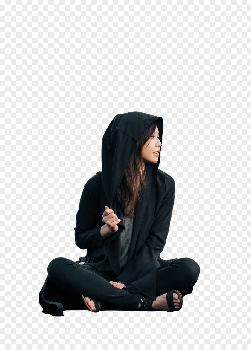 Sitting Man Template Woman PNG