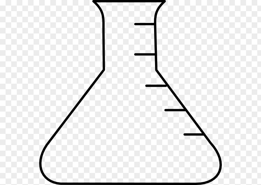 Erlenmeyer Drawing Laboratory Flasks Flask Chemistry Clip Art PNG
