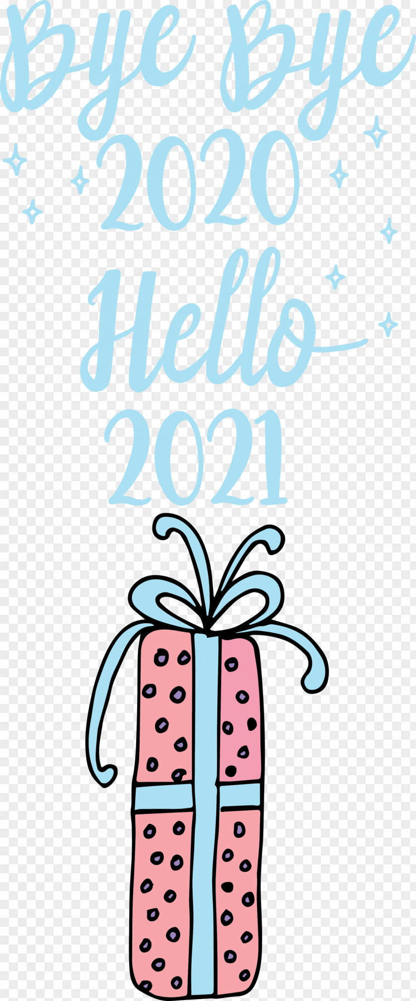 Hello 2021 Year Bye 2020 PNG