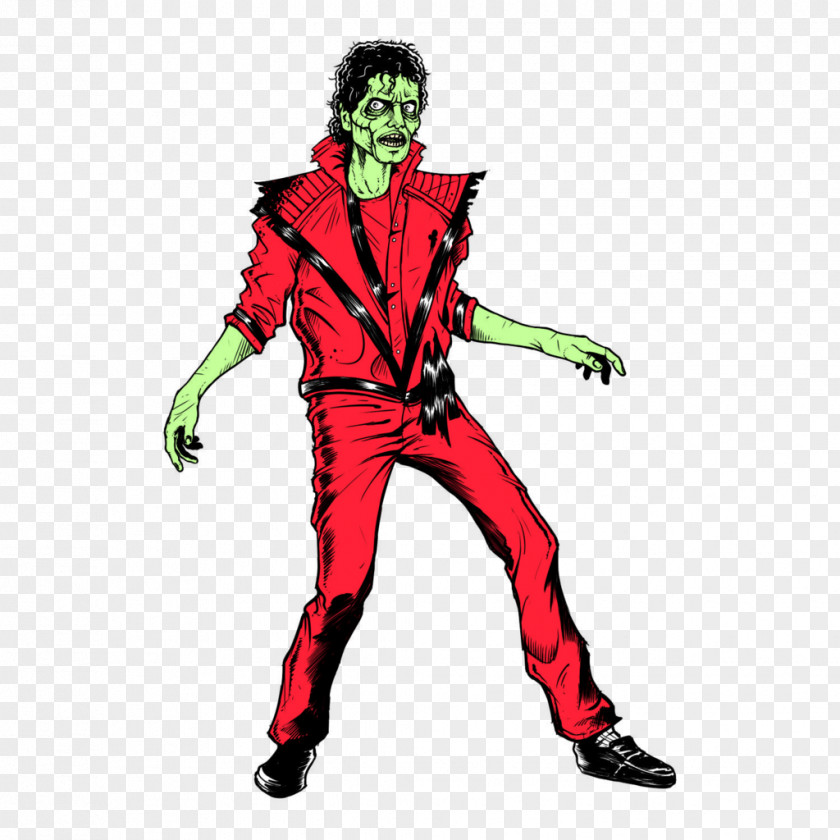 Michael Jackson Moonwalk Cartoon Thriller Drawing PNG