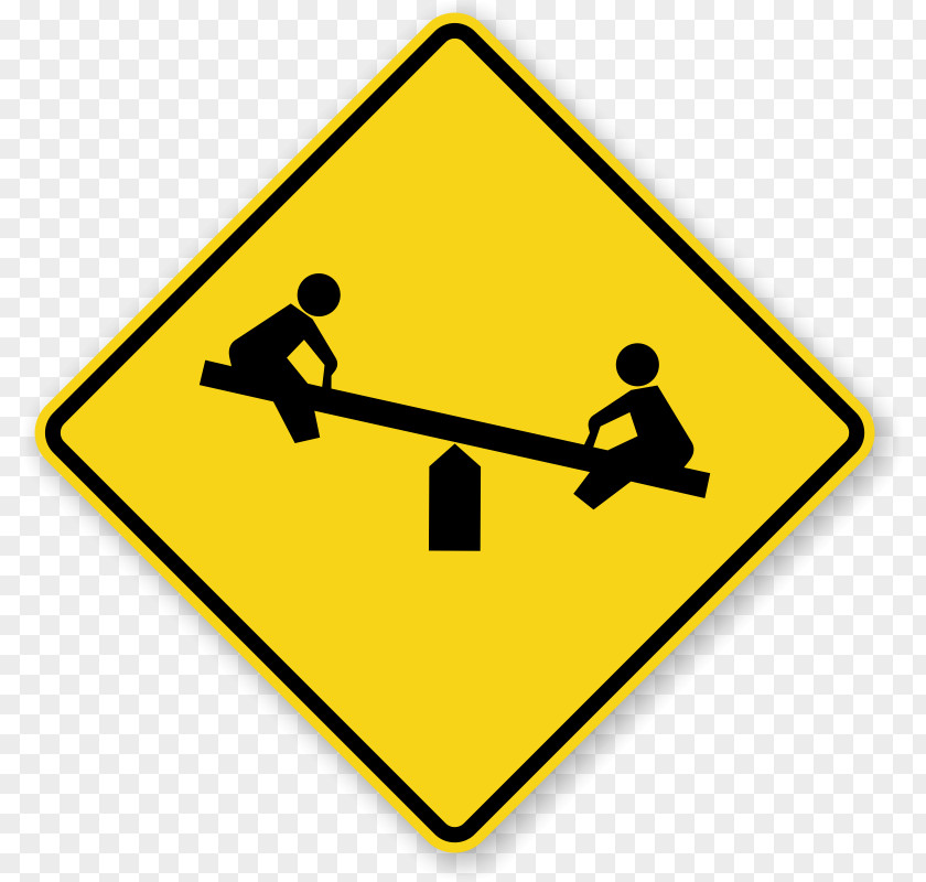 Playground Rules Slow Children At Play Traffic Sign Signage PNG
