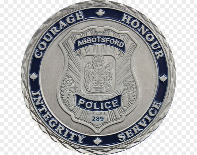 Sen Department Abbotsford Police Badge Army Officer The Branding PNG