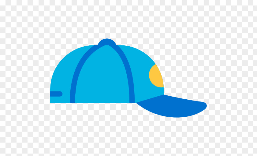 A Blue Hat Baseball Cap Icon PNG