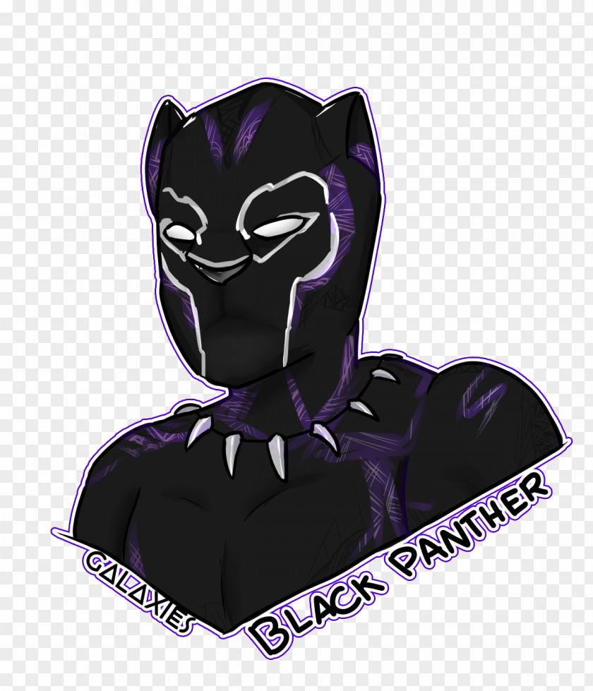 Black Panther Face Graphics Fiction Character PNG