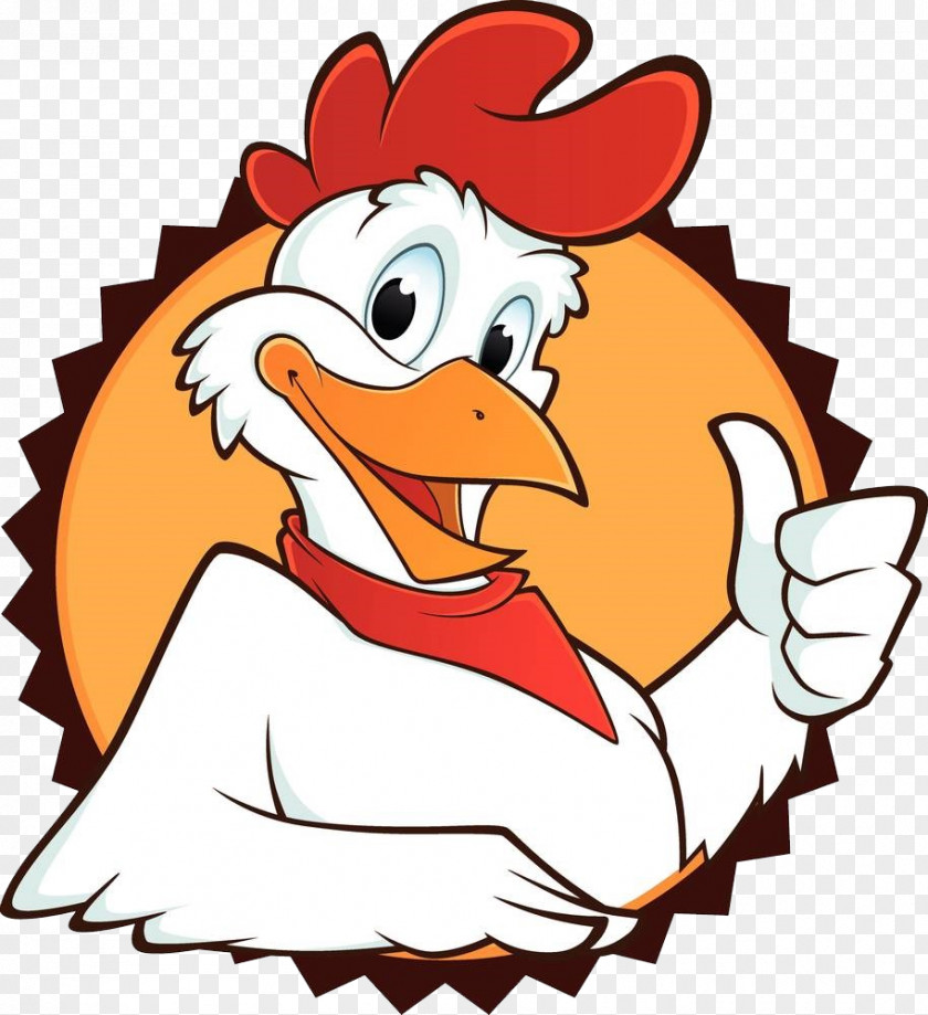 Cartoon Chicken Pattern Clip Art PNG