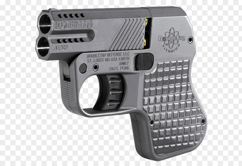 Handgun DoubleTap Derringer Pocket Pistol Firearm PNG