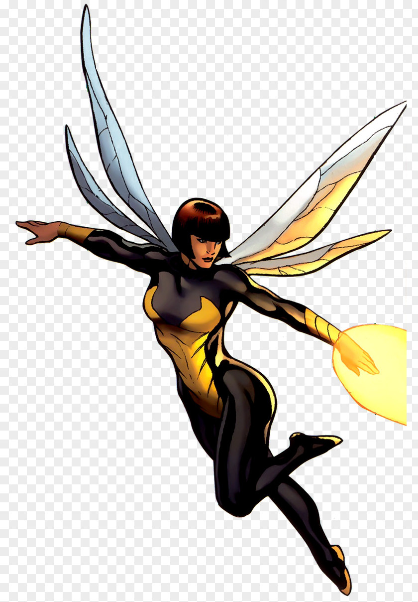 Lightning Bug Wings Out Drawing Wasp Hank Pym Hope Comics Comic Book PNG