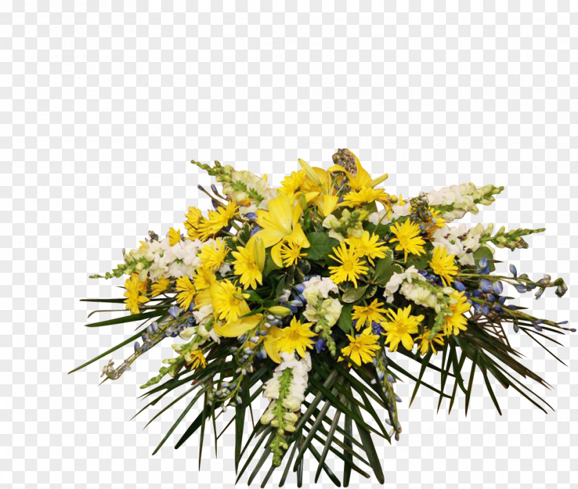 Pale Yellow Flowers Floral Design Cut Flower Bouquet Flowering Plant PNG