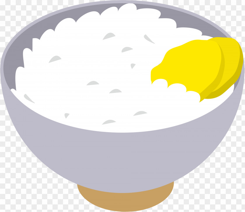 Steam Rice Silhouette Cooked Illustration Onigiri PNG