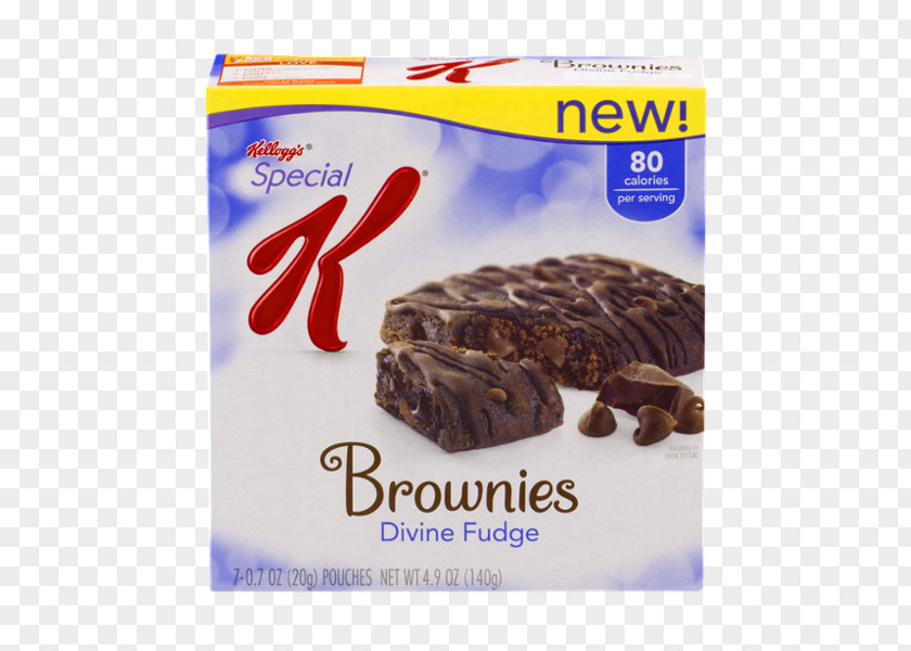 Frozen Non Vegetarian Chocolate Brownie Blondie Fudge Special K Kellogg's PNG