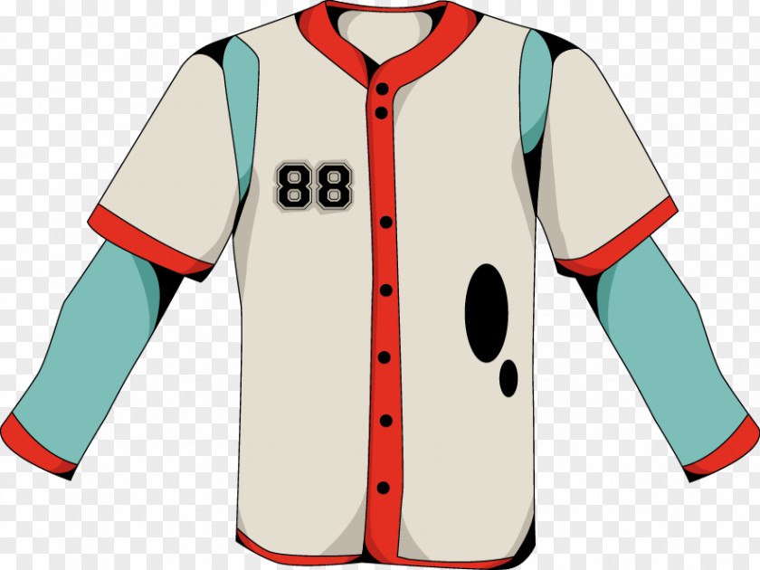 Hand-painted Baseball Shirt Clothing T-shirt Jacket Pattern PNG