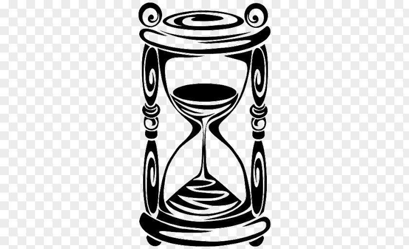 Hourglass Clock Drawing Sand PNG