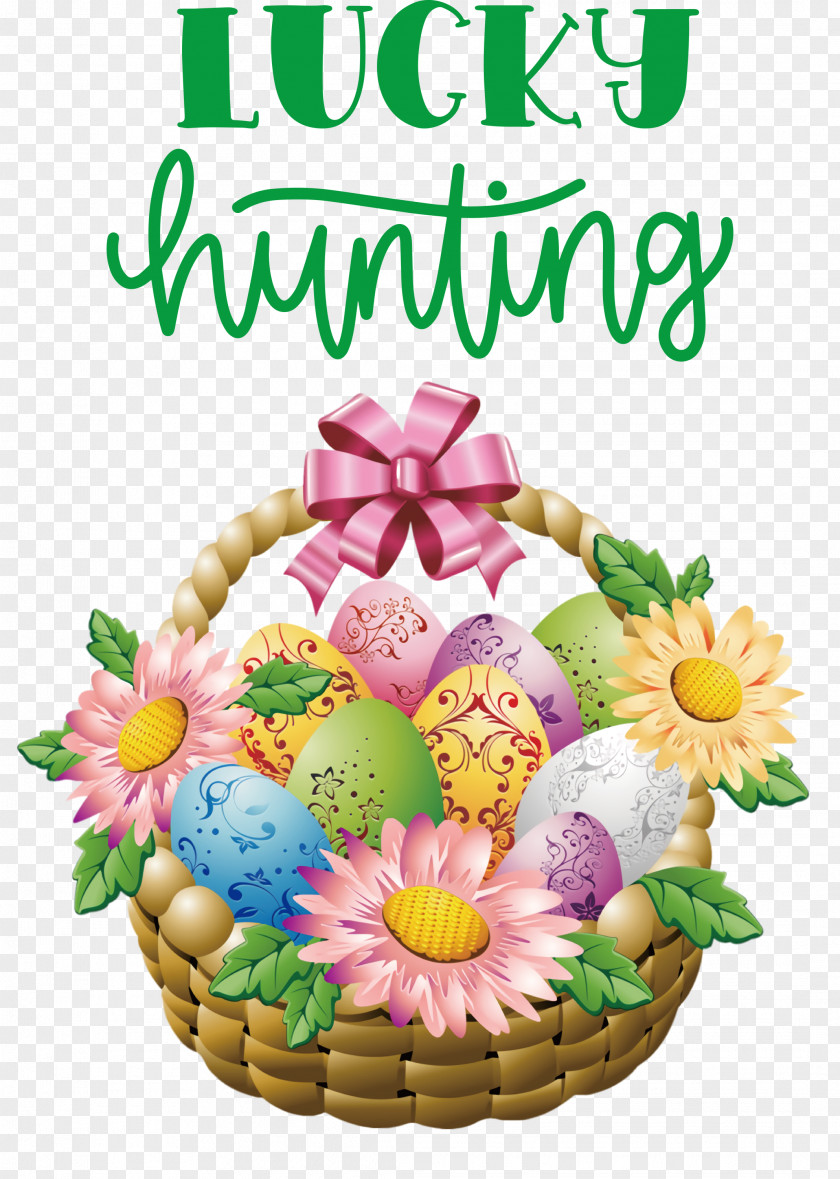 Lucky Hunting Happy Easter Day PNG