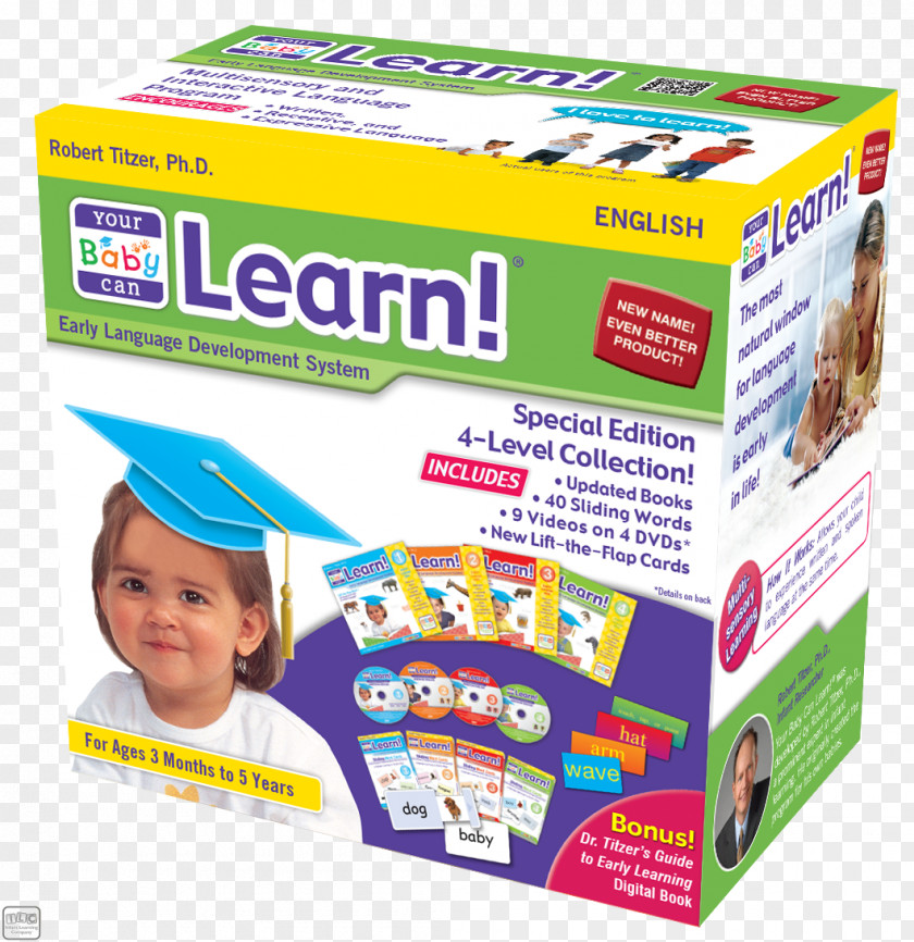 Child Your Baby Can Read! Early Language Development System : Parents' Guide Learning Infant PNG