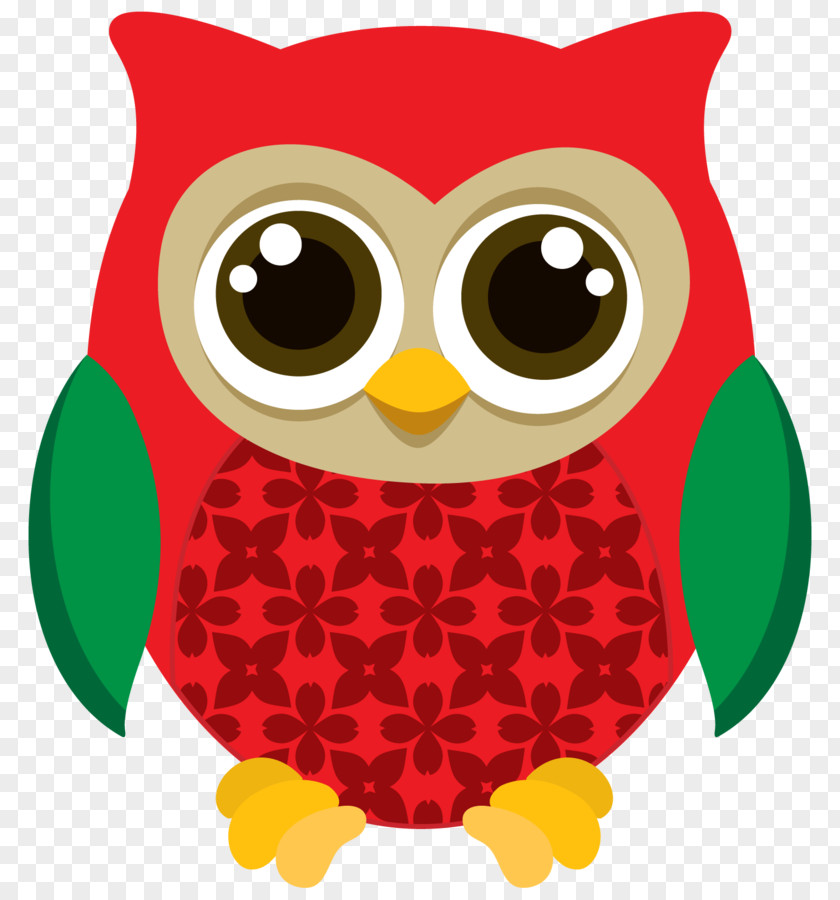 Owl Pattern Clip Art Christmas Day Scrapbooking Image PNG
