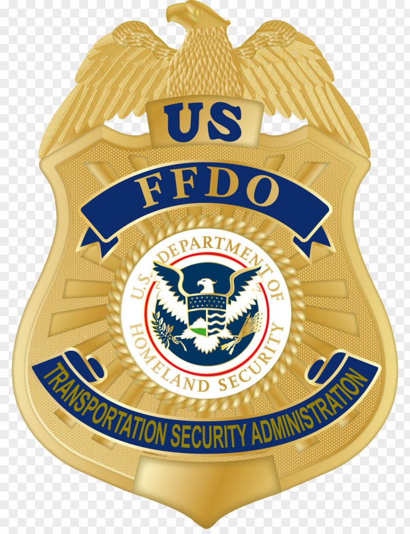 United States Department Of Homeland Security Federal Flight Deck Officer Badge Transportation Administration PNG